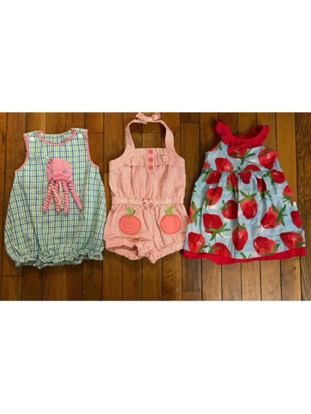 6/12M Baby Gymboree & Boutique Dresses & Romper Bundle